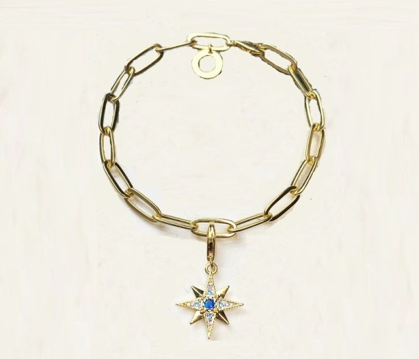 Damarmband kompassrosa H178 16 cm