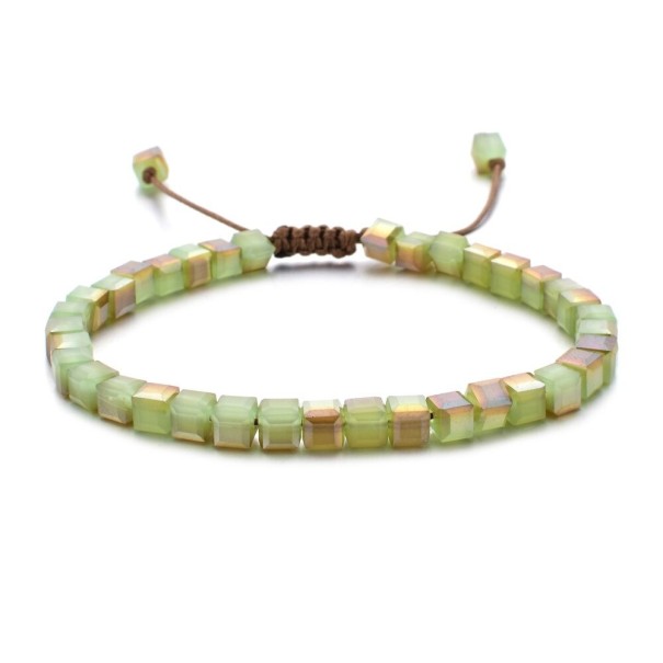 Damarmband med kristallpärlor