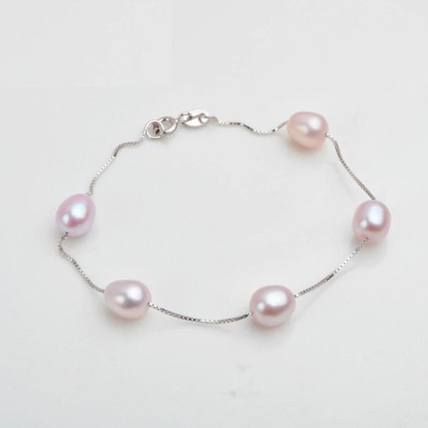 Damarmband med pärlor A2447