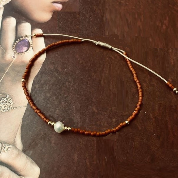 Damarmband med pärlor H332 4