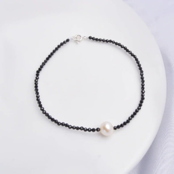 Damarmband med pärlor P215 18 cm 2