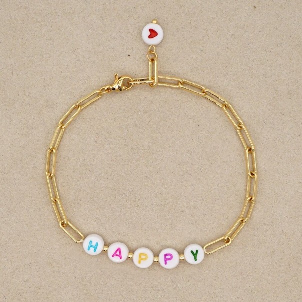 Damarmband med stora länkar H292 1