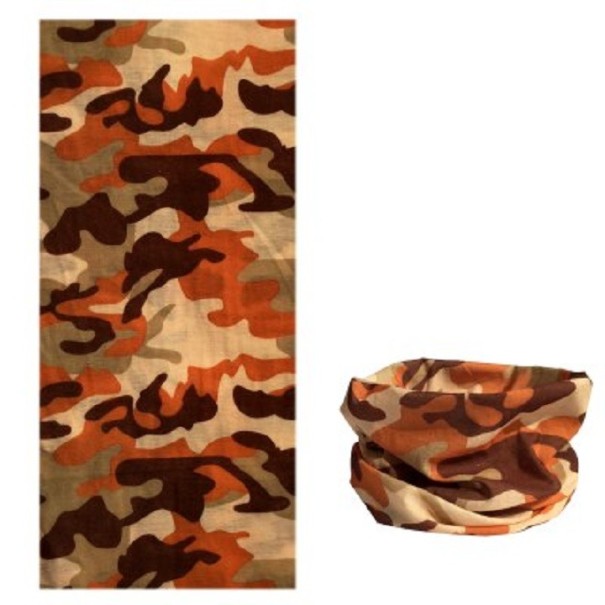 Damask med kamouflagehals 7