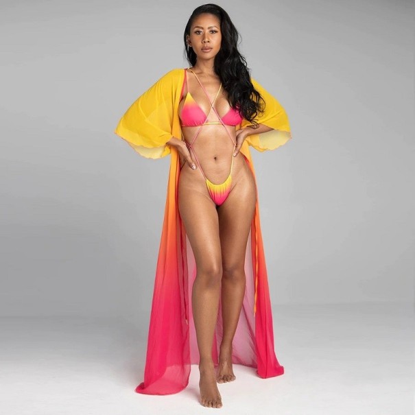 Dambikini och cover-up P834