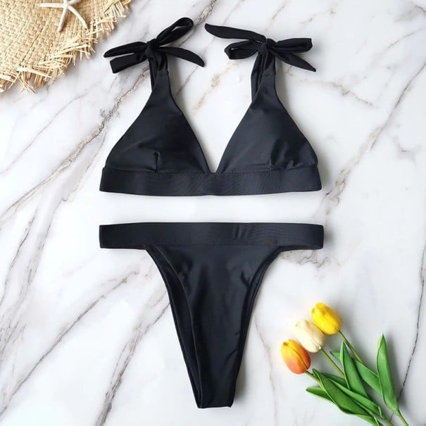 Dambikini P258 svart L
