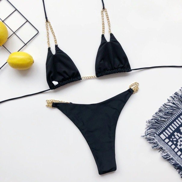 Dambikini P308 svart L