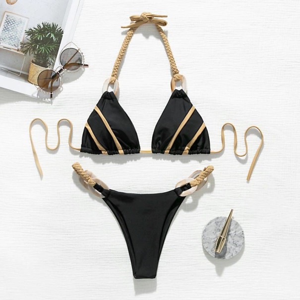 Dambikini P654 svart S