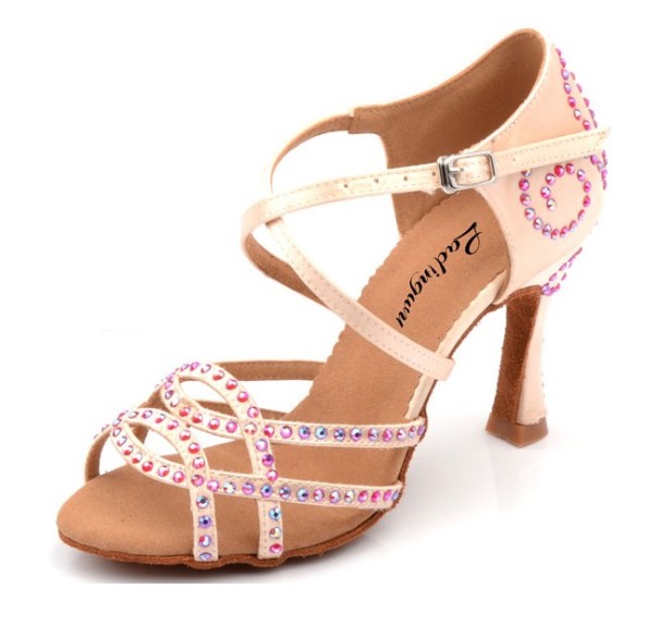 Damdansskor med strass