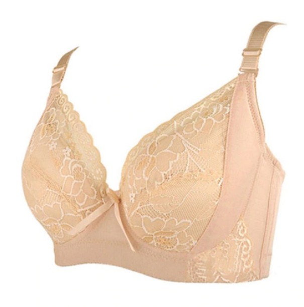 Dame-bh med sløjfe J3003 cremefarvet 85E