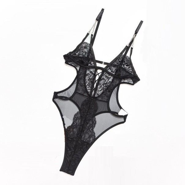 Dame bodysuit i blonde B790 M