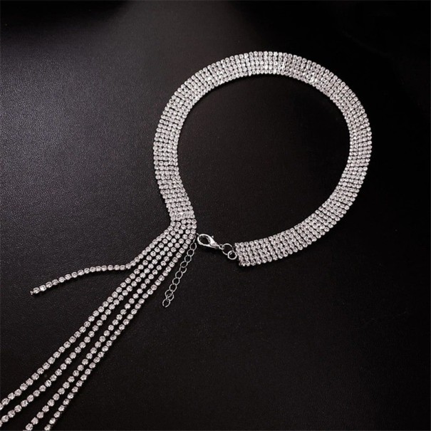 Dame choker halskæde D219 1
