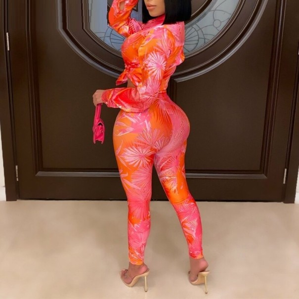 Dame crop top og bukser B1259 M 3