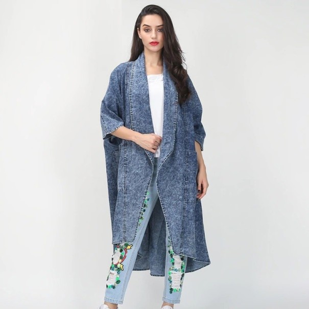 Dame denim cardigan P2206 1