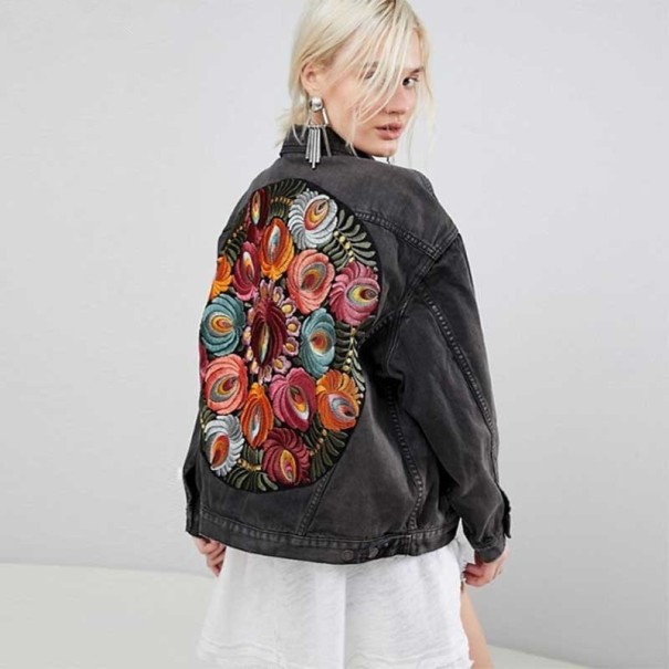 Dame denimjakke A3061 S