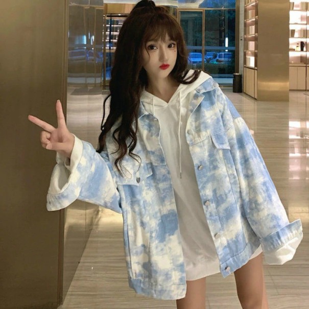 Dame denimjakke P2042 XS