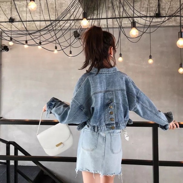 Dame denimjakke P2102 M 2