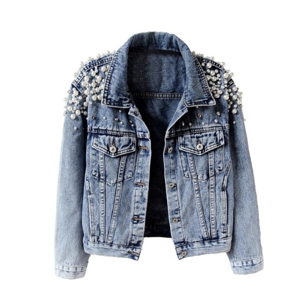 Dame denimjakke P2212 L