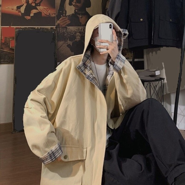 Dame efterårsjakke P1466 beige M
