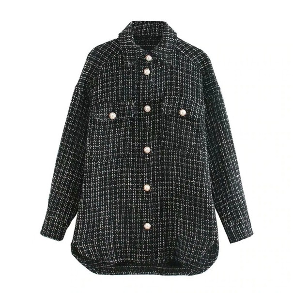 Dame forårsjakke P2169 sort M