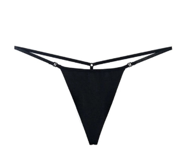 Dame g-streng sort XS