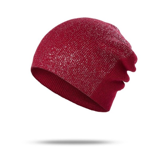 Dame glimmerhat rød