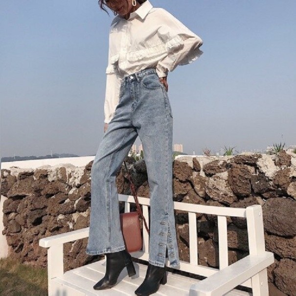 Dame jeans med klokkeform A173 M 4