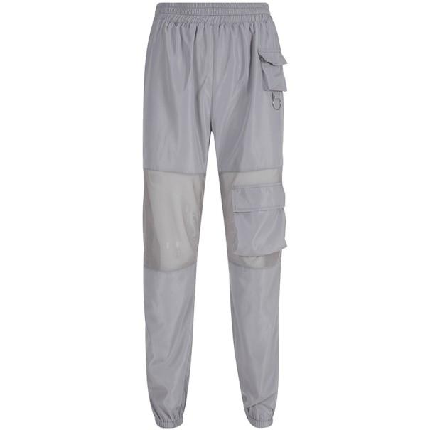 Dame joggingbukser i mesh M