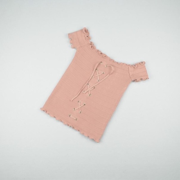 Dame kompressionstrøje laks