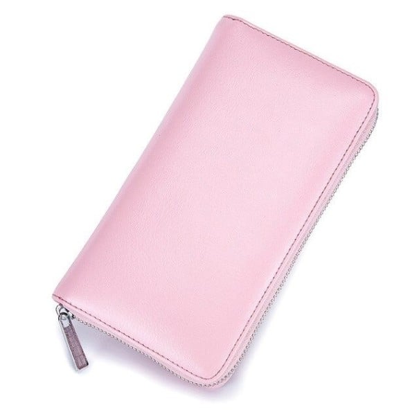 Dame læderpung M300 rosa