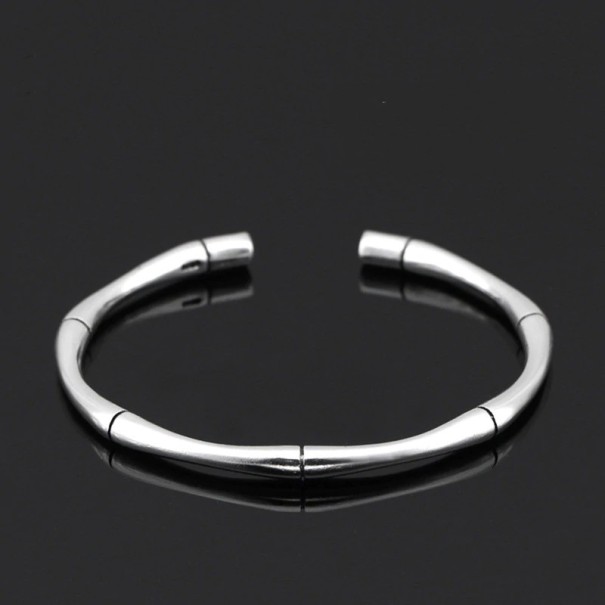 Dame massiv åben armbånd H59 1