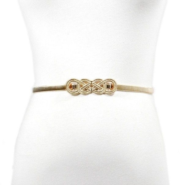 Dame metalbælte L134 guld 1