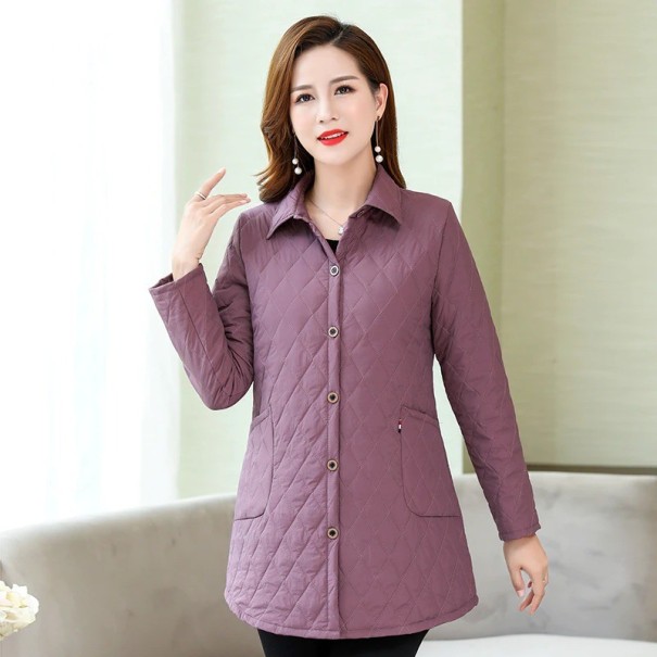 Dame overgangsjakke P2138 lyslilla XL