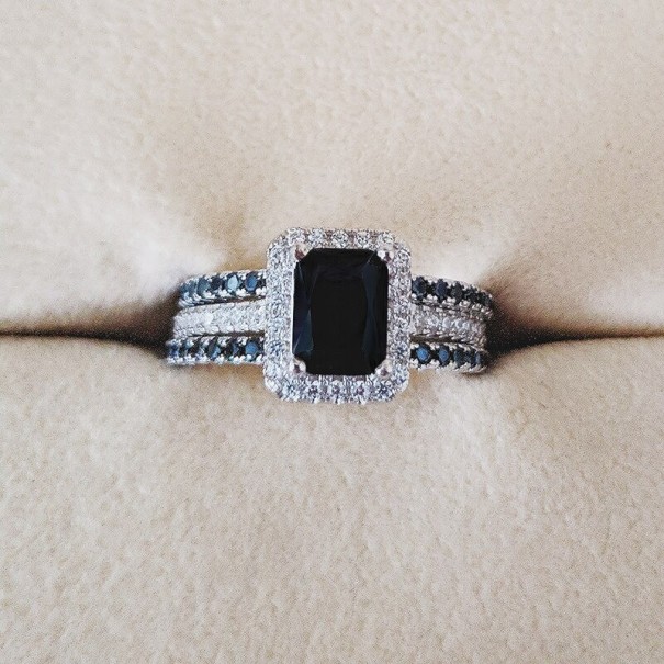 Dame ring 3 stk. D1351 5 1