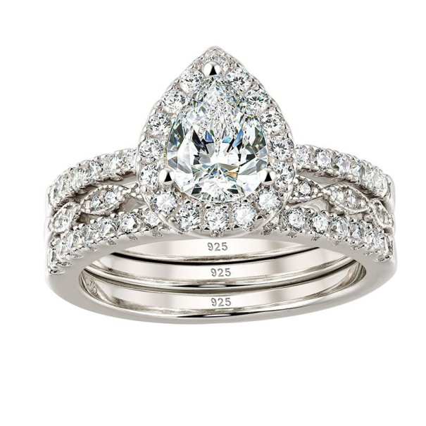 Dame ring 3 stk. D2368 9