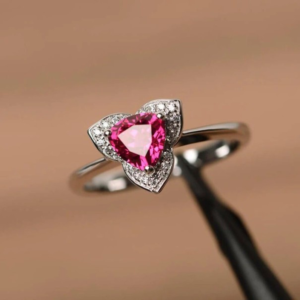 Dame ring blomst D1478 10 2