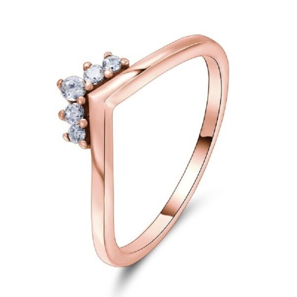 Dame ring D1167 gammelrosa 7