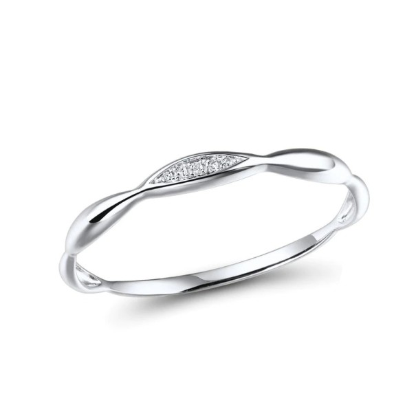 Dame ring D1683 sølv 8