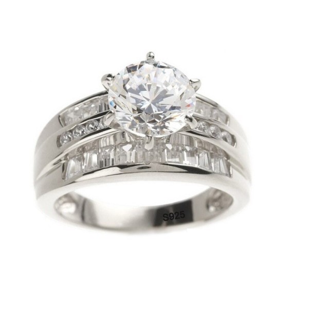 Dame ring D1830 sølv 5