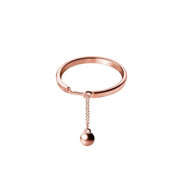 Dame ring D2170 gammelrosa