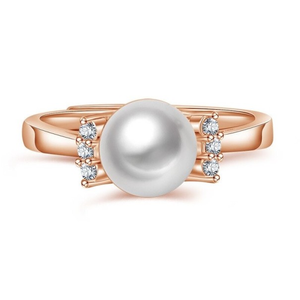 Dame ring D2198 gammelrosa
