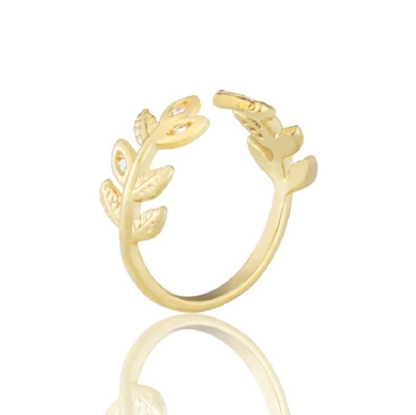 Dame ring D2209 guld
