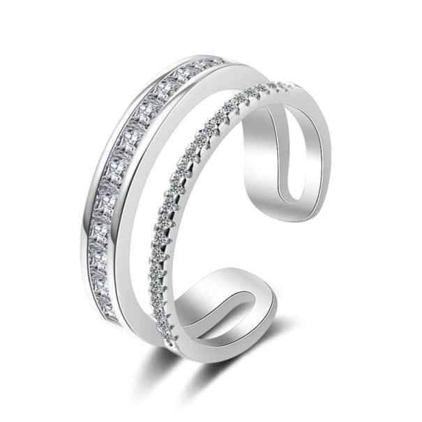Dame ring D2356 sølv