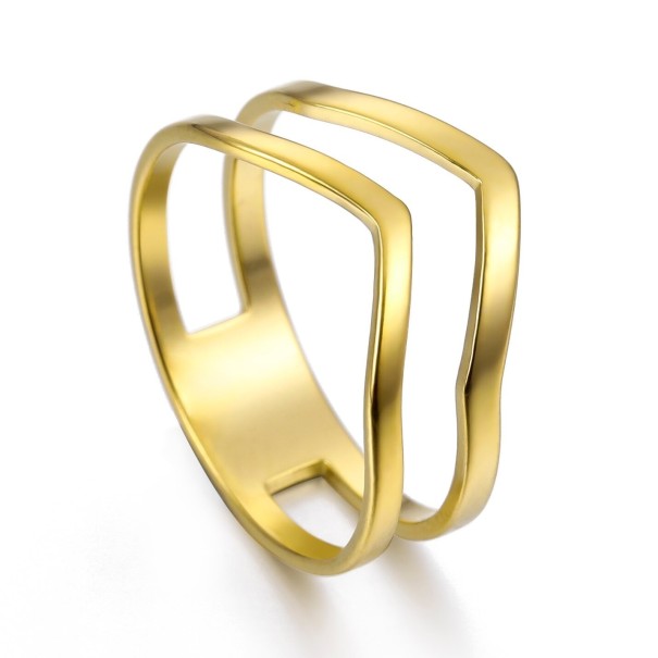 Dame ring D2456 guld 8