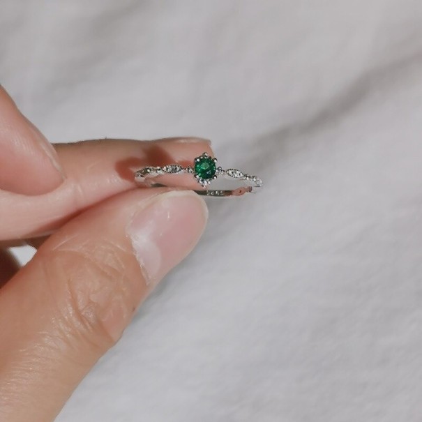 Dame ring D2471 sølv 6