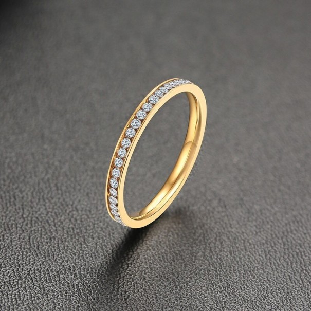 Dame ring D2529 guld 8