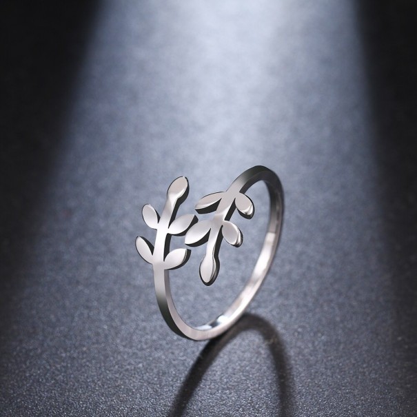 Dame ring D2600 sølv 9