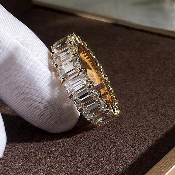 Dame ring D2645 guld 10