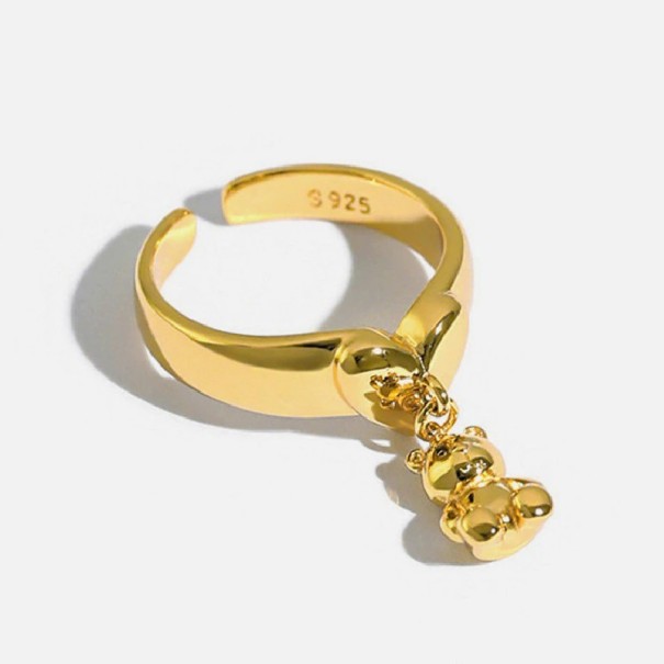 Dame ring D2649 guld
