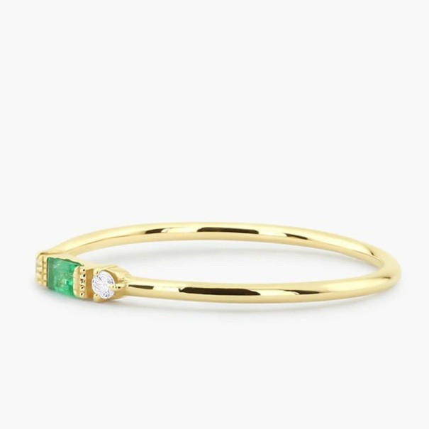 Dame ring D2749 guld 7