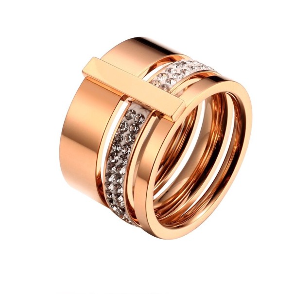 Dame ring D2793 gammelrosa 10